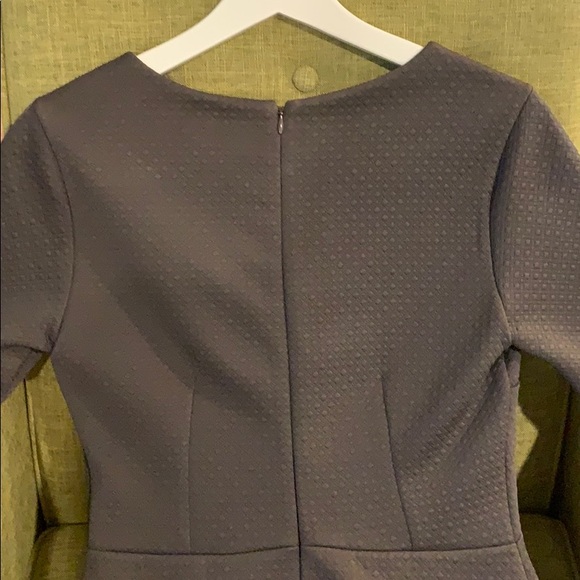BANANA REPUBLIC gray textured dress - Picture 3 of 6